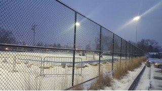 Rink on Tennis Court